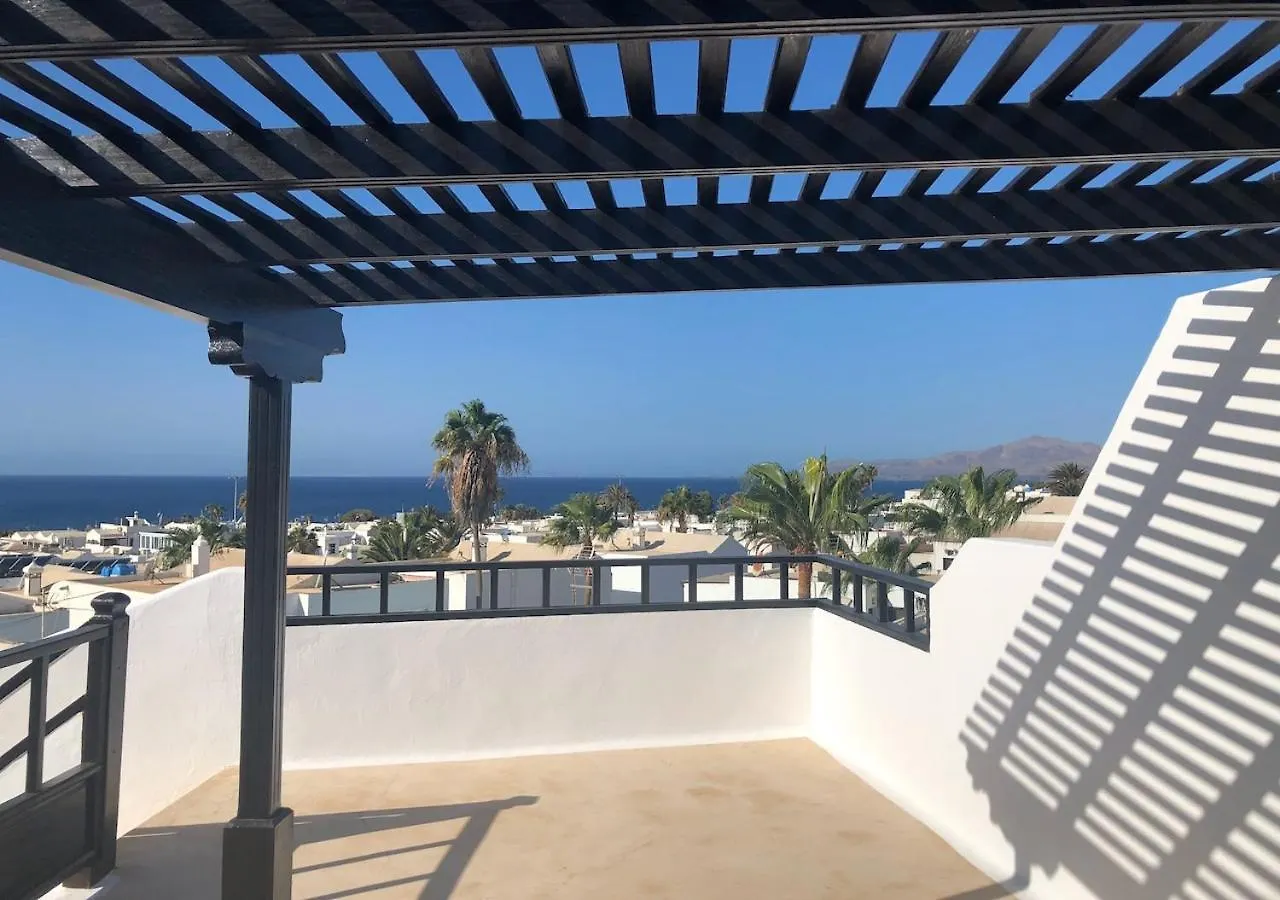 Villa Mare Bella Chao Sea View Private Heated Solar Pool Ac Puerto del Carmen  Espagne
