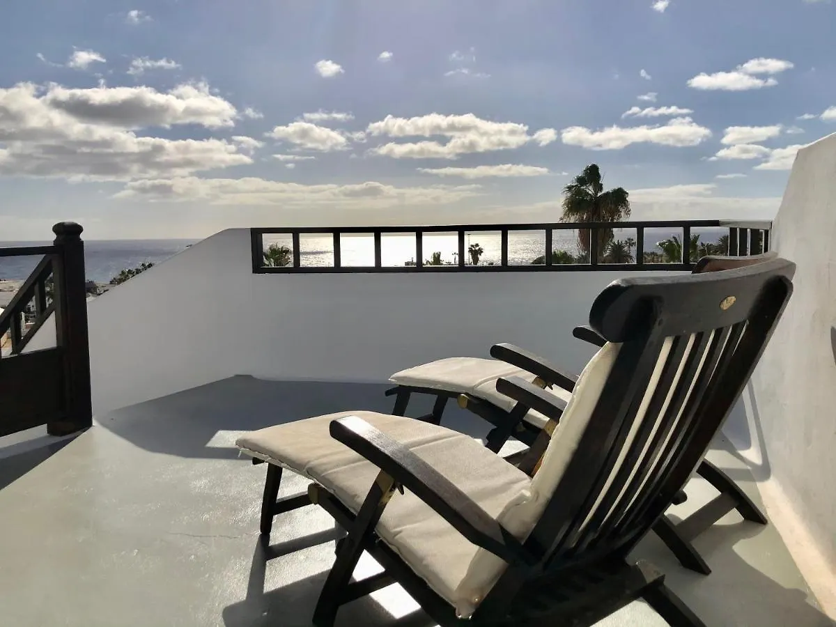 Villa Mare Bella Chao Sea View Private Heated Solar Pool Ac Puerto del Carmen  Espagne